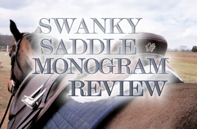 swanky saddle monogram review
