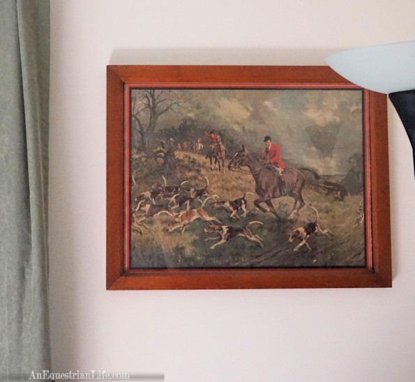 foxhunting painting
