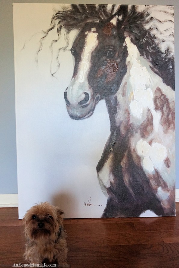 original horse painting