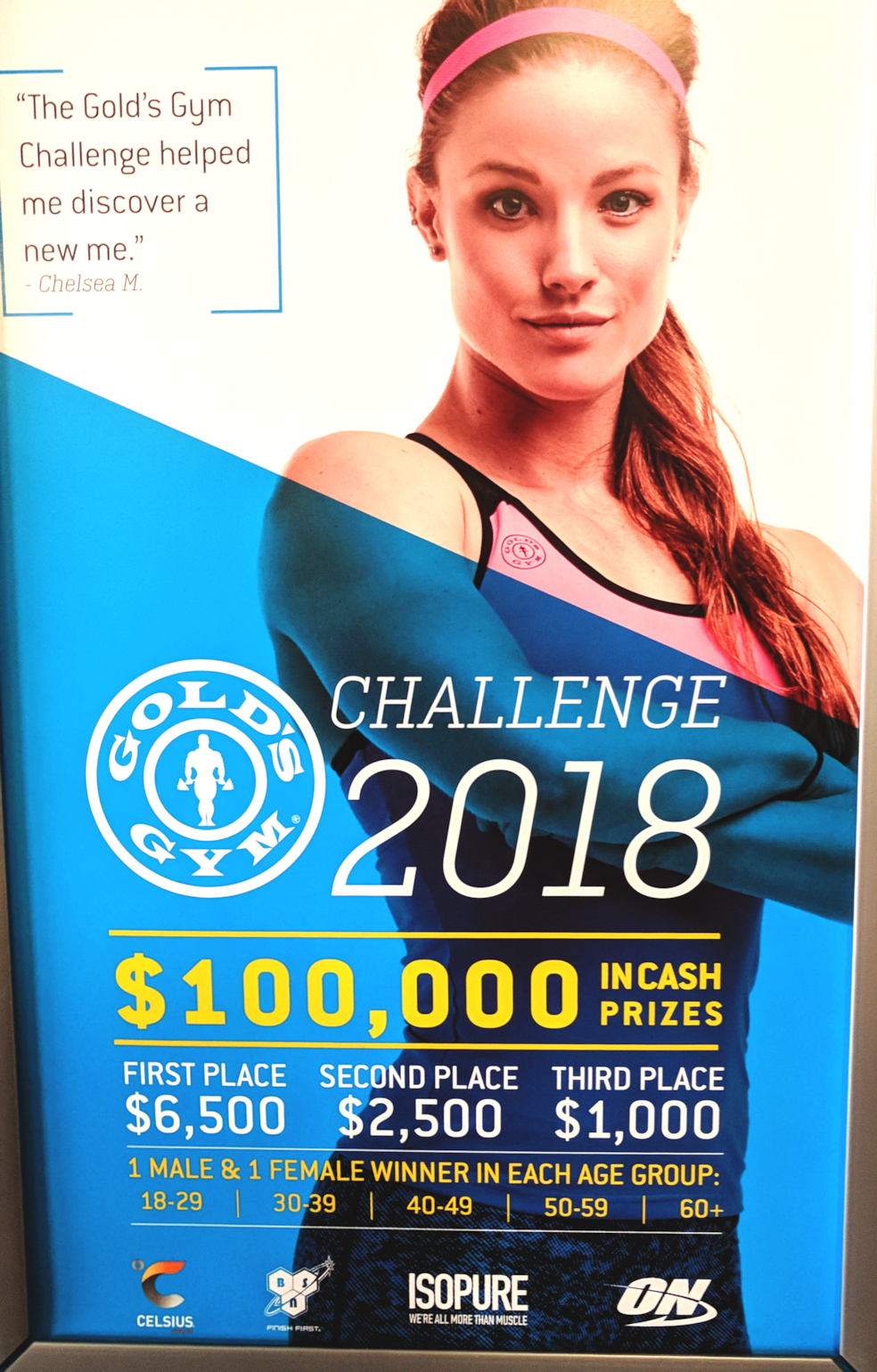 challenge 2018 gold's gym