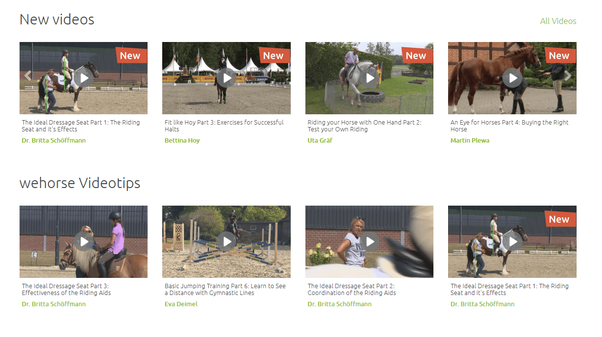 wehorse Online Equestrian Video Subscription Review