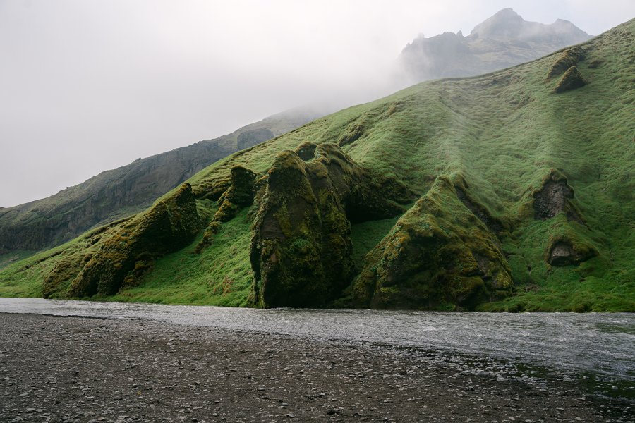 view of river in Iceland