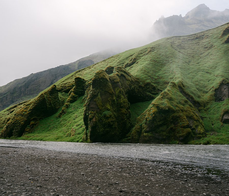 view of river in Iceland