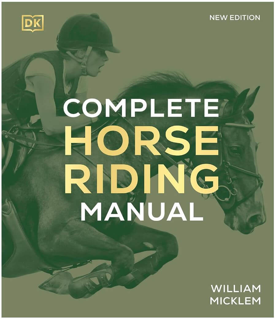 book cover for complete horse riding