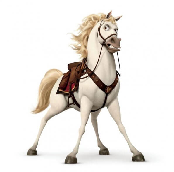 Maximus, the horse from Disney's Tangled
