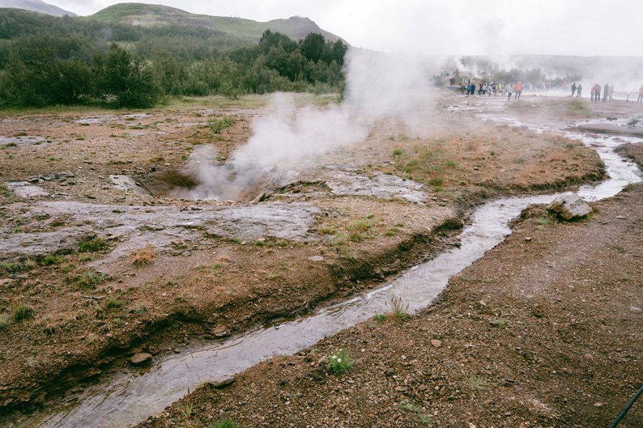 geysir thermal area