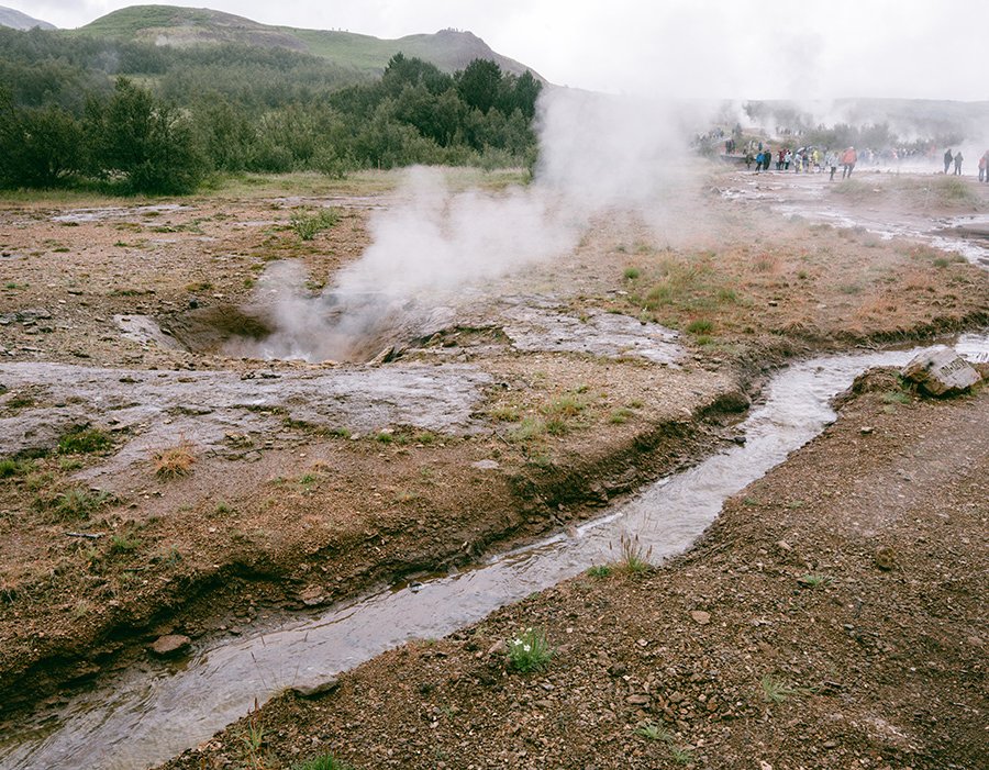 geysir thermal area